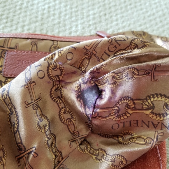 LAST CHANCE!! Tignanello Leather and Suede Hobo - Picture 7 of 7